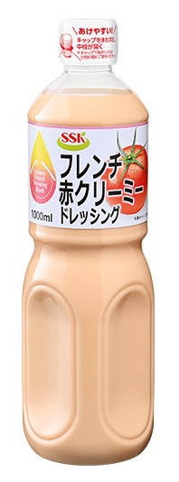 SSK フレンチ赤クリーミードレッシング 1,000ｍｌ