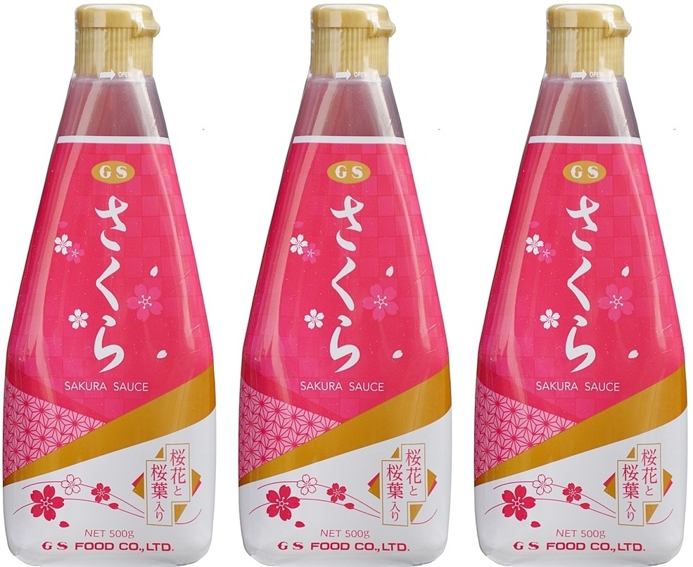 GSさくらソース（500ｇ×3本）【期間限定】