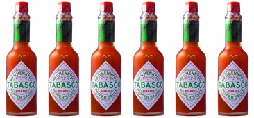 タバスコ ペッパーソース(60ml×6瓶)1セット