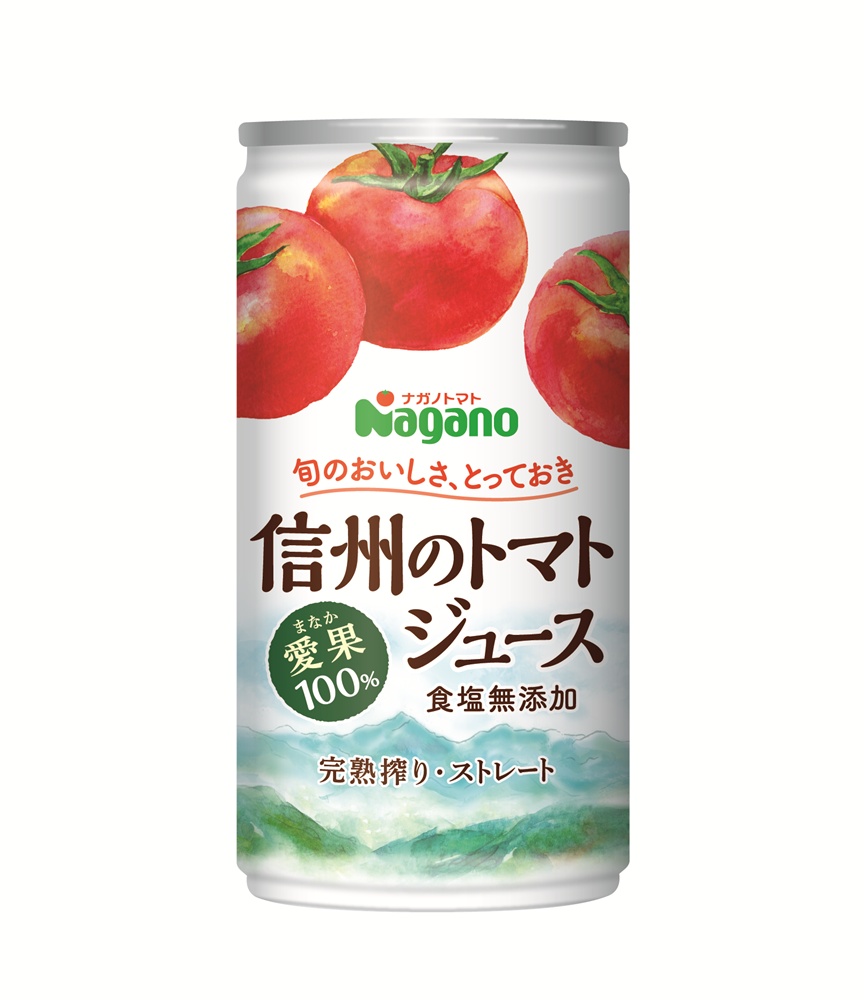ナガノ トマト・ジュース≪シーズンパック100%ジュース〈190g×20缶〉≫食塩無添加