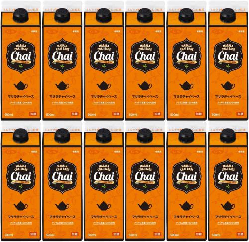 Chai マサラチャイベース　500ml×12本