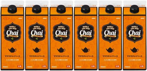 Chai マサラチャイベース(500ml×6本)セット